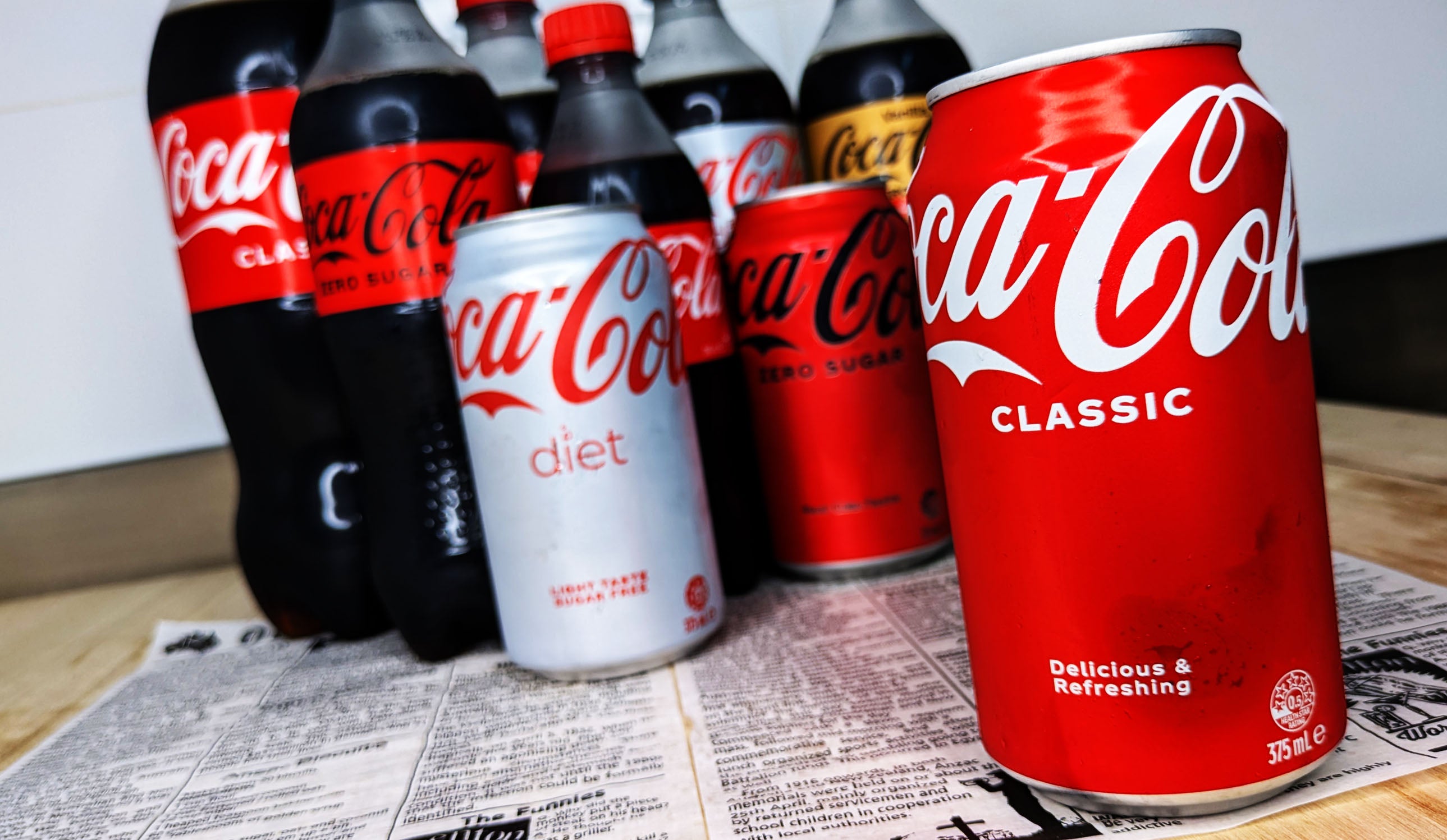 Coca-Cola Varieties | Juicy Birds